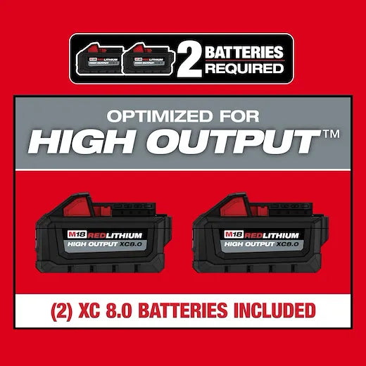 M18 FUEL 17” Dual Battery String Trimmer Kit