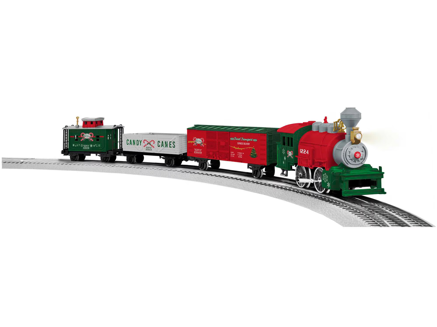 Lionel Junction Christmas Set w/ illuminated track