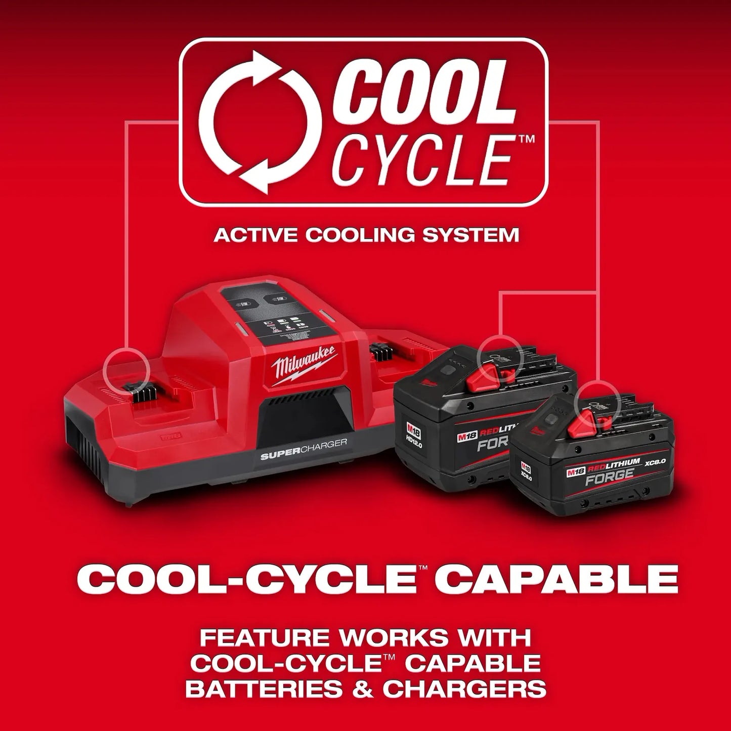 M18 REDLITHIUM FORGE XC8.0 Battery Pack