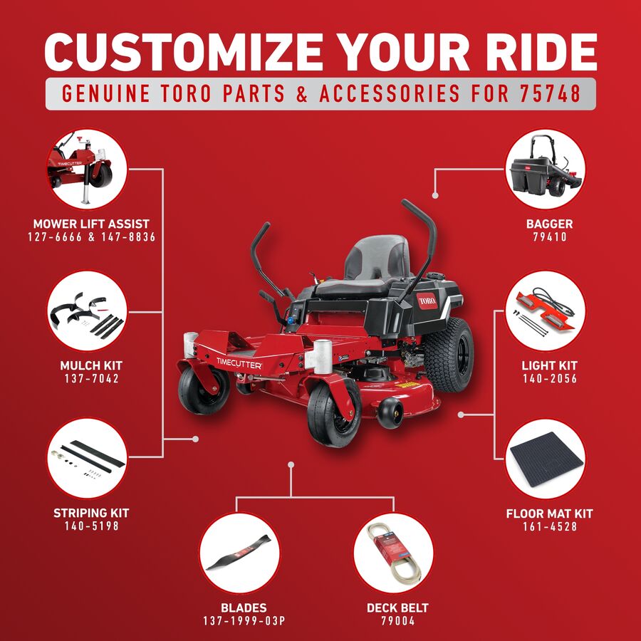 Toro 42" (107 cm) TimeCutter Zero Turn Mower 75748