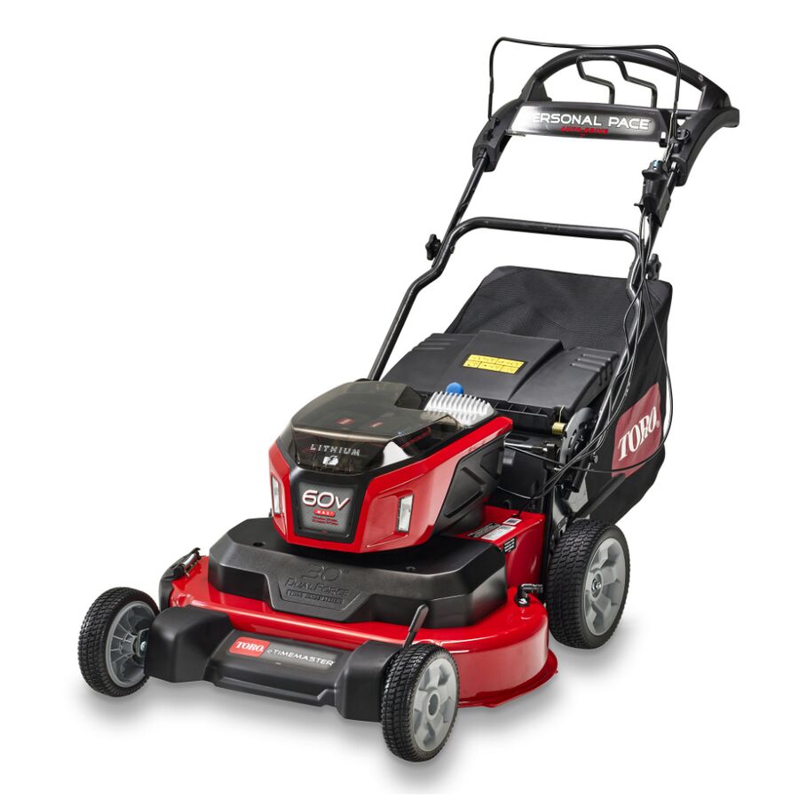 Toro 60V MAX 30 in. (76 cm) eTimeMaster Personal Pace Auto-Drive Lawn Mower - (2) 10.0Ah Batteries/Chargers Included 21491