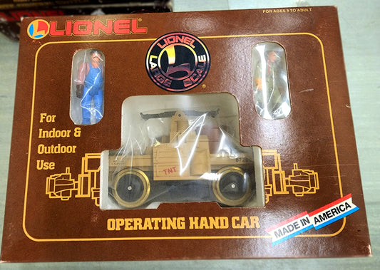 Lionel Large Scale Operating Hand Car