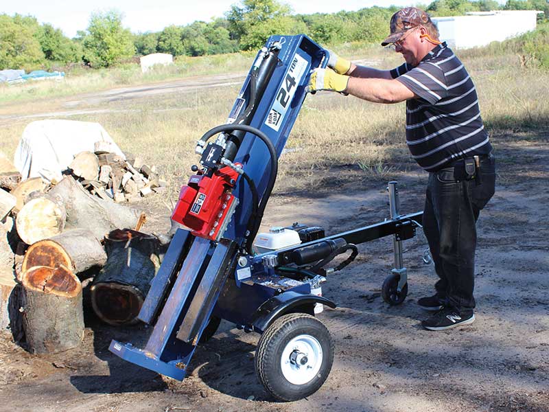 24 Ton Vertical/Horizontal Log Splitter BHVH2418GX