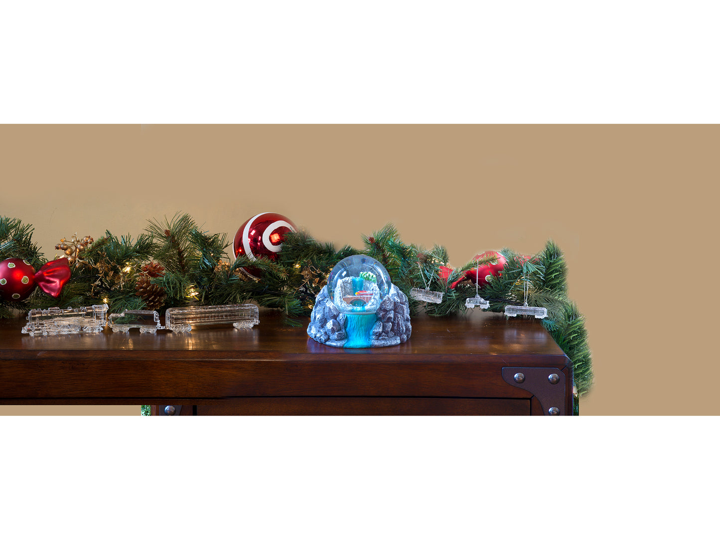 Lionel Santa Fe Snow Globe