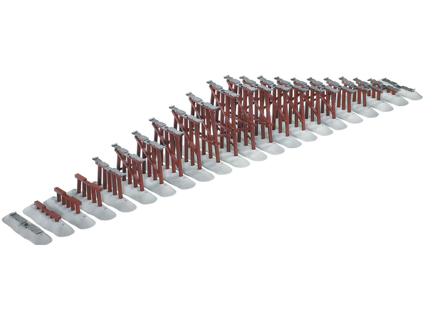 Lionel FasTrack Graduated Trestle Set