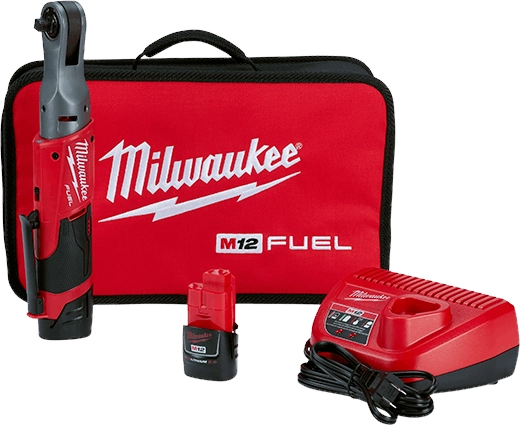 M12 FUEL 3/8" Ratchet 2 Battery Kit