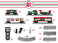 Lionel Peppermint Railroad 0-8-0 Christmas Freight LionChief Set with Bluetooth 5.0