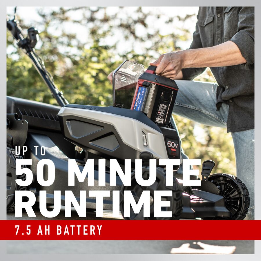 60V Max 21″ Super Recycler Mower 21568