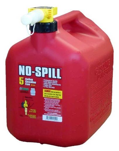No Spill Gas Can 5 Gal