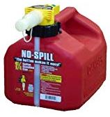 No-Spill 1405 2-1/2-Gallon Poly Gas Can