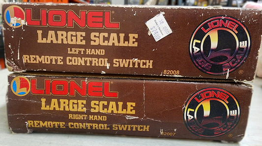 Lionel Large Scale Left Hand Remote Control Switch