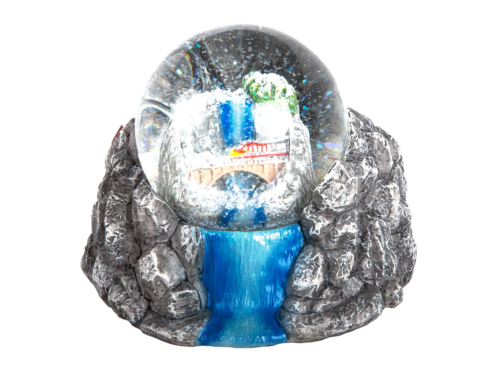 Lionel Santa Fe Snow Globe National Lawn Equipment