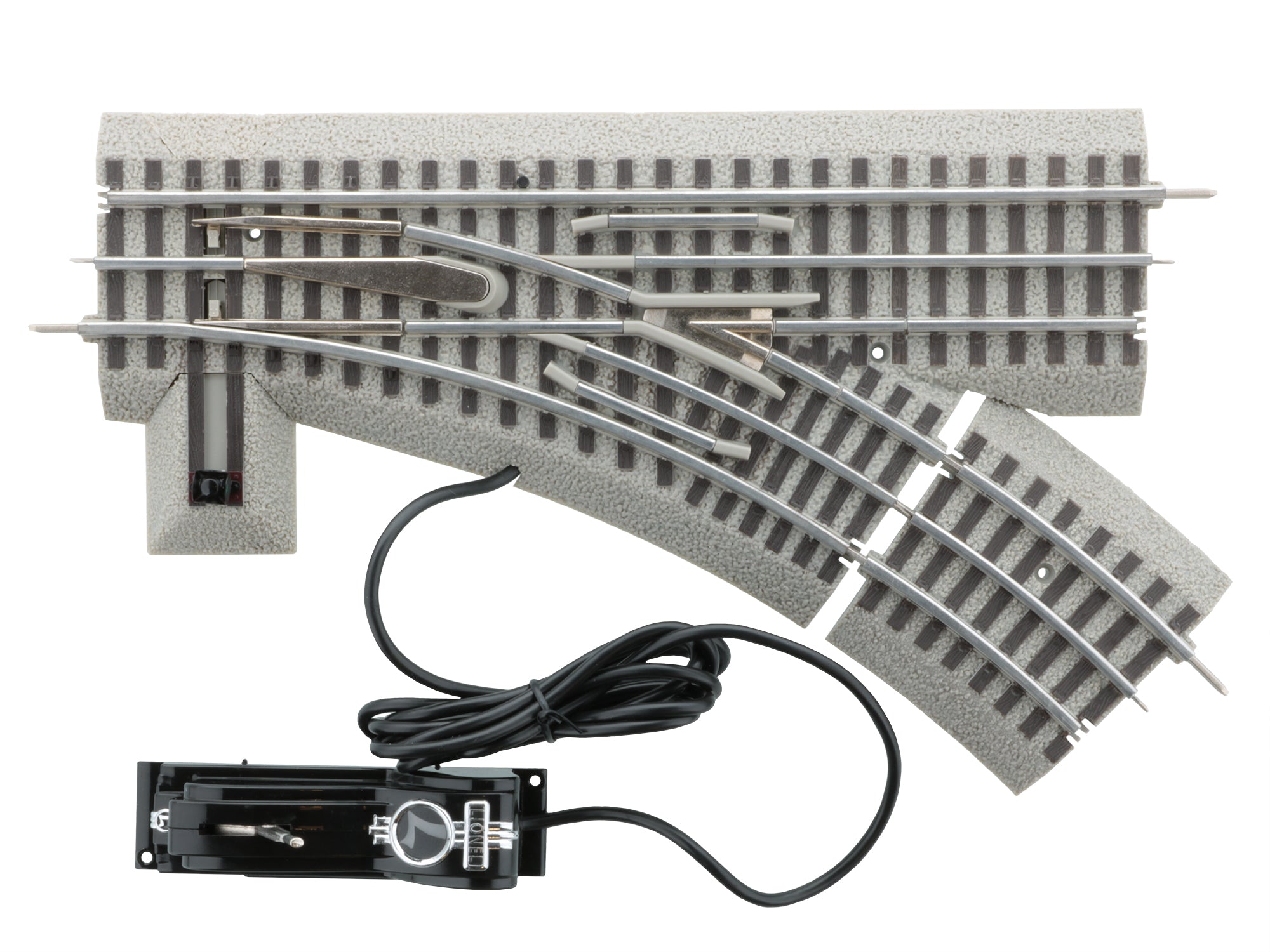 thumbnail image 2 of Lionel O Gauge FasTrack 072 Remote/Command Wye Switch – Right, 1:48 Scale 6-81954 2 of 6