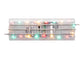 Lionel Lighted FasTrack 10" Straight 4-Pack