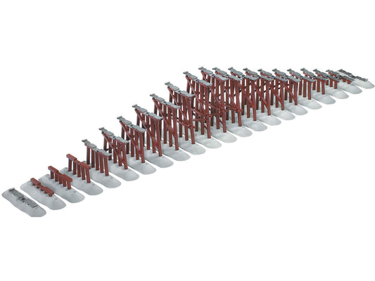 Lionel FasTrack Graduated Trestle Set