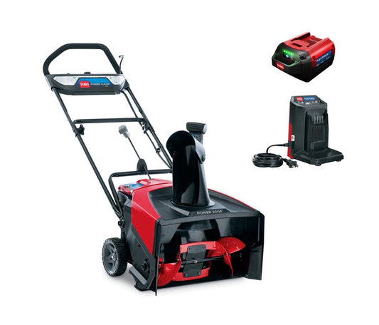 Toro 21" Battery Power Clear Snow Blower 60V MAX 7.5 ah 39901